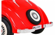 Mercedes Benz Retro 540A dla dzieci Czerwony + Tryb "Rodzica" + Pilot + Panel audio + LED