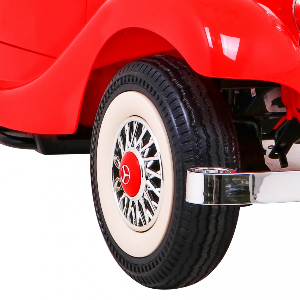 Elektromobilis Mercedes Benz Retro 540A, Red-Elektromobiliai vaikams, Mašinos-e-vaikas