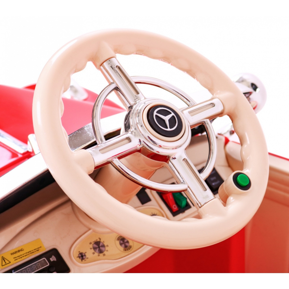 Elektromobilis Mercedes Benz Retro 540A, Red-Elektromobiliai vaikams, Mašinos-e-vaikas