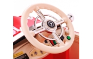 Mercedes Benz Retro 540A dla dzieci Czerwony + Tryb "Rodzica" + Pilot + Panel audio + LED