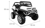 Pojazd Mercedes BENZ UNIMOG Biały