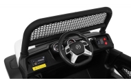 Elektromobilis Mercedes Benz Unimog 4x4, White-Elektromobiliai vaikams, Visureigiai-e-vaikas