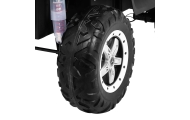 Elektromobilis Mercedes Benz Unimog 4x4, White-Elektromobiliai vaikams, Visureigiai-e-vaikas