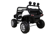 Elektromobilis Mercedes Benz Unimog 4x4, White-Elektromobiliai vaikams, Visureigiai-e-vaikas