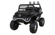 Elektromobilis Mercedes Benz Unimog 4x4, Black-Elektromobiliai vaikams, Visureigiai-e-vaikas