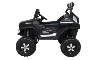 Elektromobilis Mercedes Benz Unimog 4x4, Black-Elektromobiliai vaikams, Visureigiai-e-vaikas