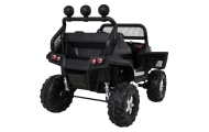 Elektromobilis Mercedes Benz Unimog 4x4, Black-Elektromobiliai vaikams, Visureigiai-e-vaikas