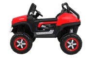 Elektromobilis Mercedes Benz Unimog 4x4, Red-Elektromobiliai vaikams, Visureigiai-e-vaikas