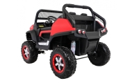 Elektromobilis Mercedes Benz Unimog 4x4, Red-Elektromobiliai vaikams, Visureigiai-e-vaikas