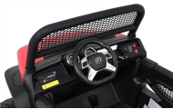 Elektromobilis Mercedes Benz Unimog 4x4, Red-Elektromobiliai vaikams, Visureigiai-e-vaikas