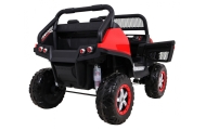 Elektromobilis Mercedes Benz Unimog 4x4, Red-Elektromobiliai vaikams, Visureigiai-e-vaikas