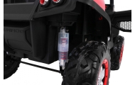 Elektromobilis Mercedes Benz Unimog 4x4, Red-Elektromobiliai vaikams, Visureigiai-e-vaikas