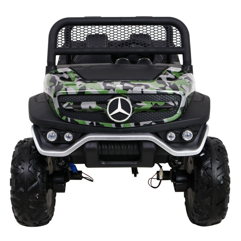 Elektromobilis Mercedes Benz Unimog 4x4, Moro-Elektromobiliai vaikams, Visureigiai-e-vaikas