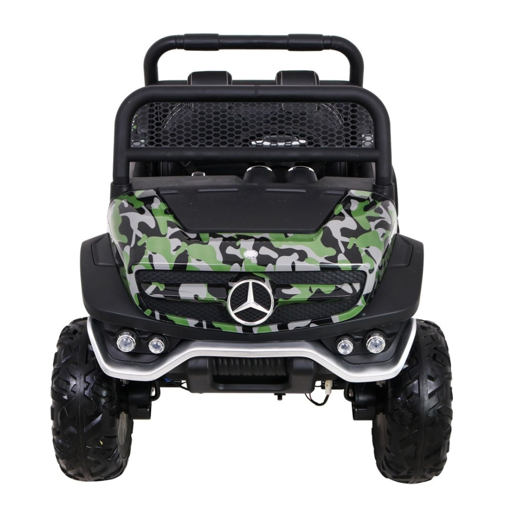 Elektromobilis Mercedes Benz Unimog 4x4, Moro-Elektromobiliai vaikams, Visureigiai-e-vaikas