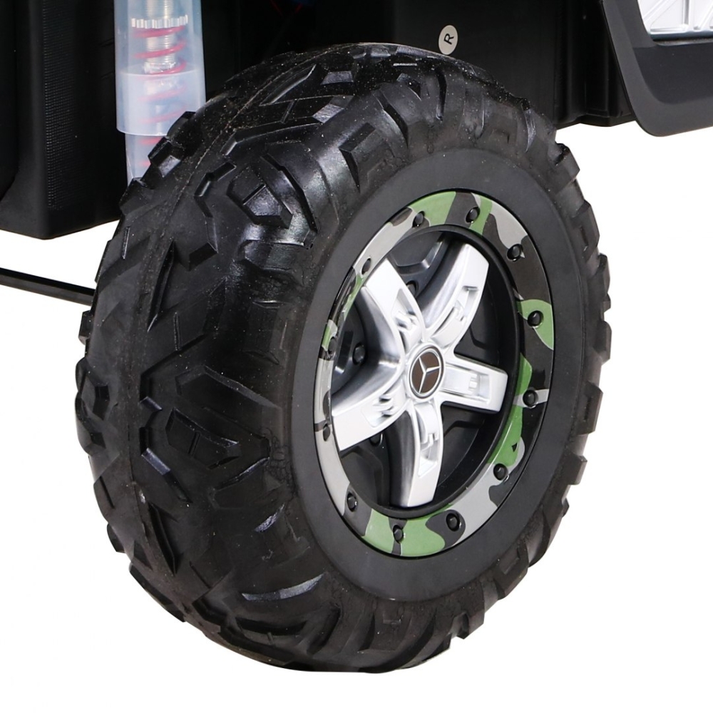 Elektromobilis Mercedes Benz Unimog 4x4, Moro-Elektromobiliai vaikams, Visureigiai-e-vaikas