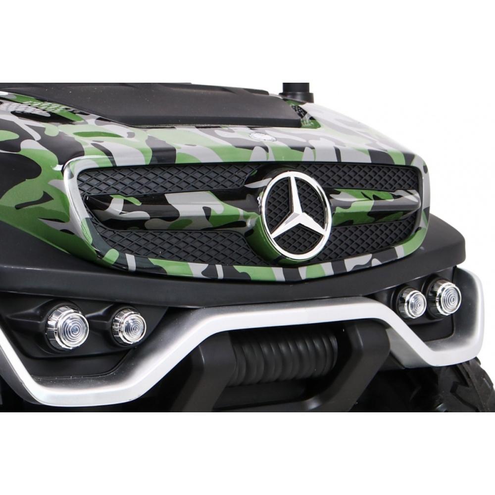 Elektromobilis Mercedes Benz Unimog 4x4, Moro-Elektromobiliai vaikams, Visureigiai-e-vaikas