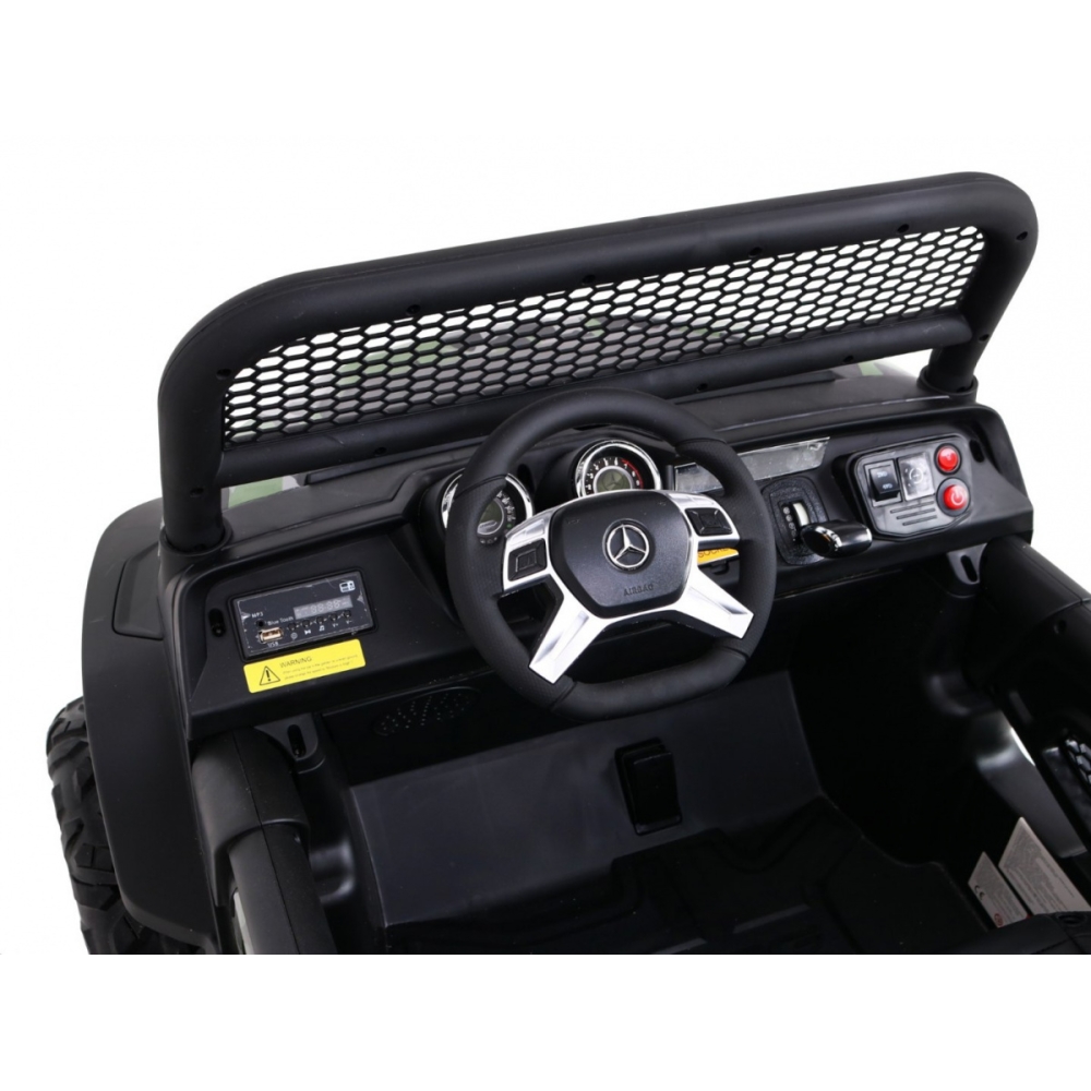 Elektromobilis Mercedes Benz Unimog 4x4, Moro-Elektromobiliai vaikams, Visureigiai-e-vaikas