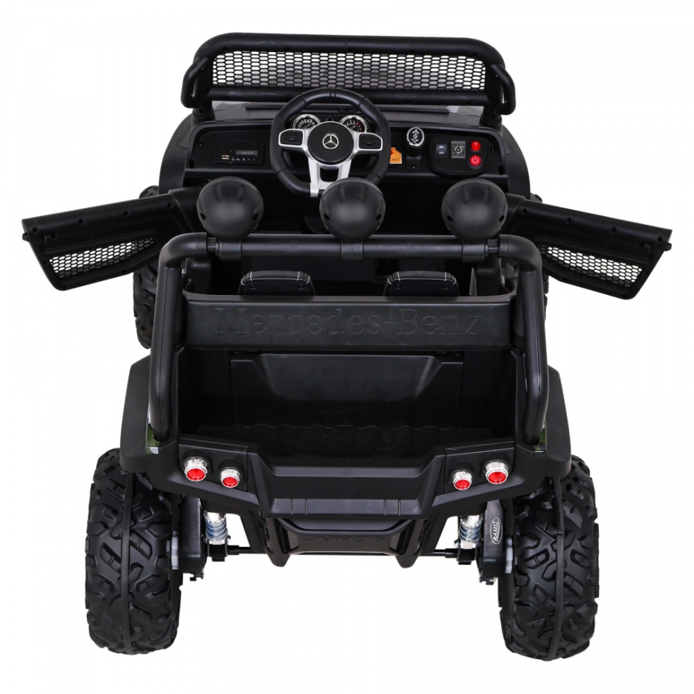 Elektromobilis Mercedes Benz Unimog 4x4, Moro-Elektromobiliai vaikams, Visureigiai-e-vaikas