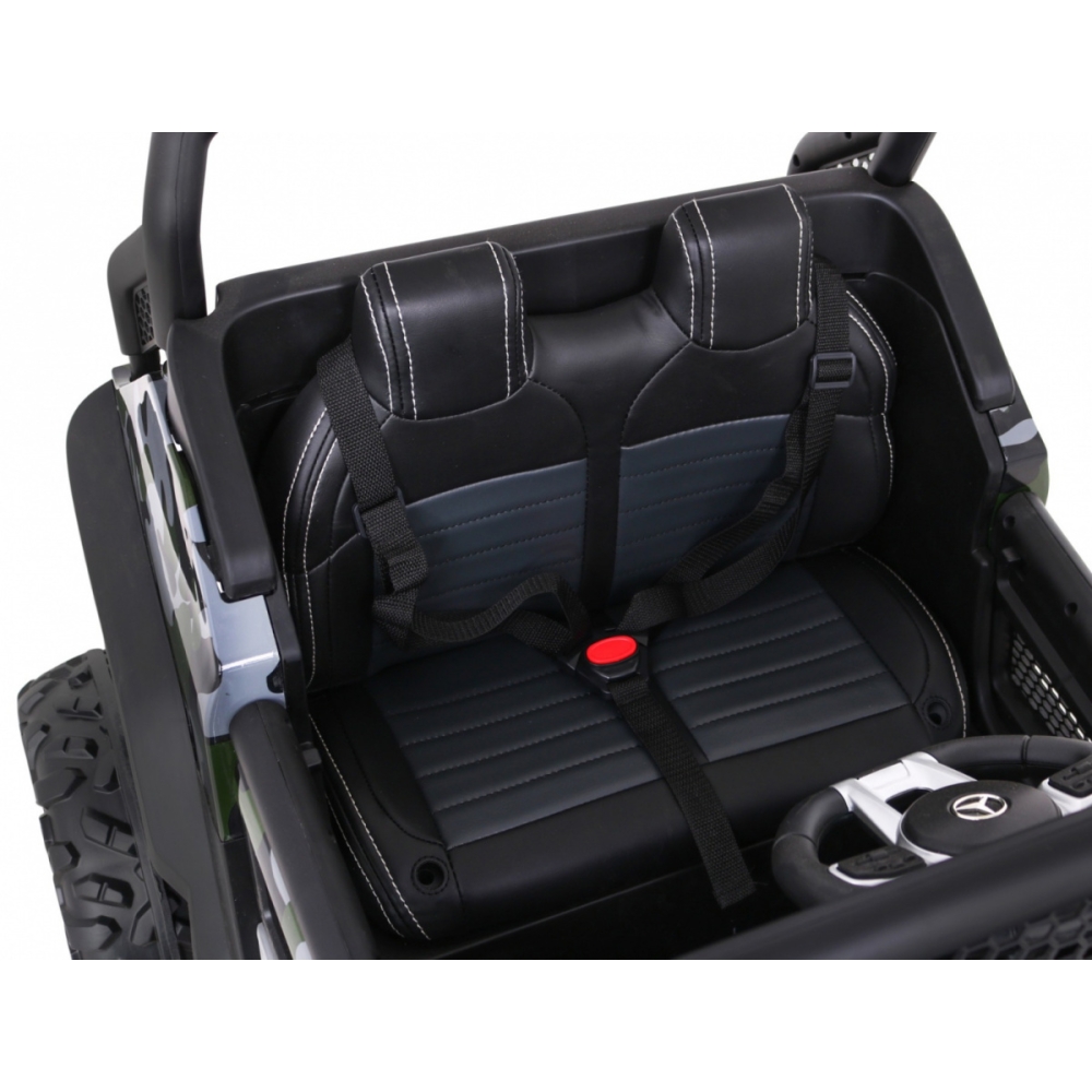 Elektromobilis Mercedes Benz Unimog 4x4, Moro-Elektromobiliai vaikams, Visureigiai-e-vaikas