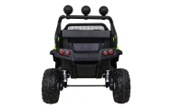 Mercedes Benz Unimog dla dzieci Zielony + Napęd 4x4 + Pilot + Bagażnik + Wolny Start + MP3 LED