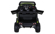 Elektromobilis Mercedes Benz Unimog 4x4, Green-Elektromobiliai vaikams, Visureigiai-e-vaikas