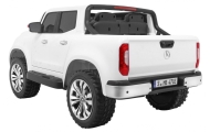 Elektromobilis Mercedes Benz X-Class MP4, White-Elektromobiliai vaikams, Visureigiai-e-vaikas