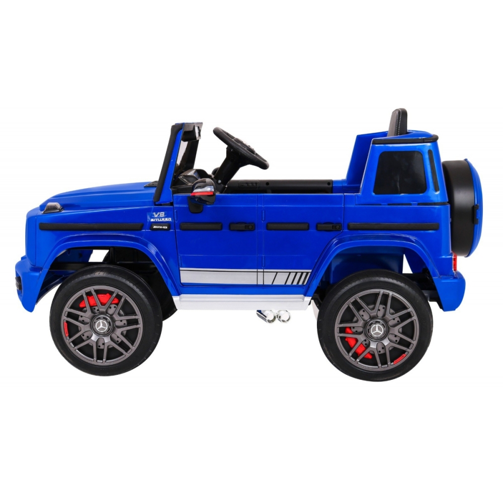 Elektromobilis Mercedes AMG G63, Blue-Elektromobiliai vaikams, Visureigiai-e-vaikas