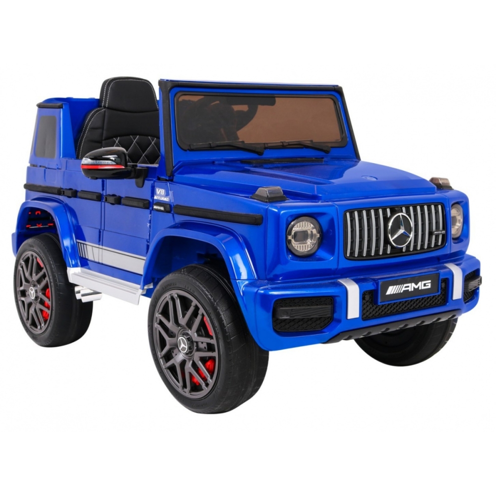 Elektromobilis Mercedes AMG G63, Blue-Elektromobiliai vaikams, Visureigiai-e-vaikas