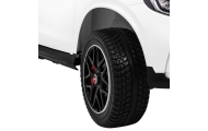 Vaikams skirtas automobilis „Mercedes GLC 63S“ – baltas visureigis + 4x4 pavara-Elektromobiliai vaikams, Visureigiai-e-vaikas
