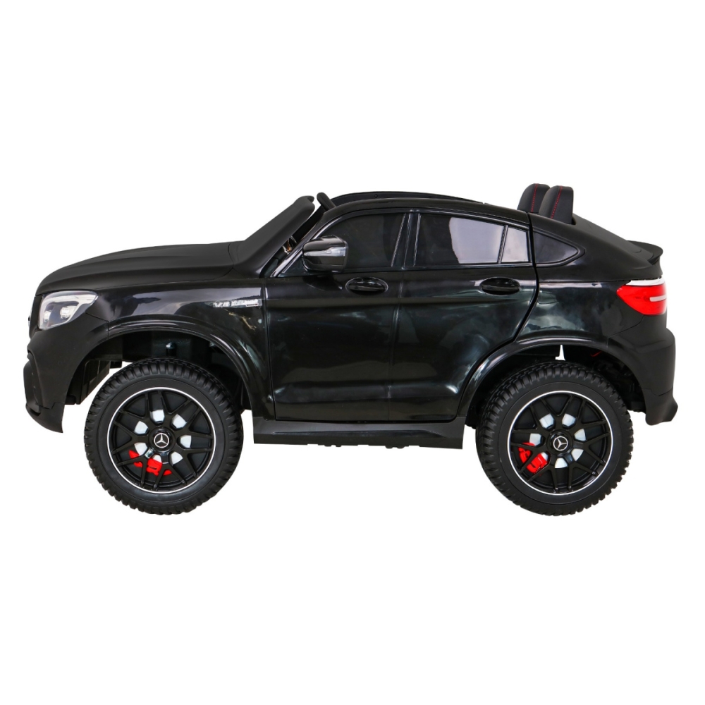 Elektromobilis Mercedes GLC 63S, 4x4, Black-Elektromobiliai vaikams, Visureigiai-e-vaikas