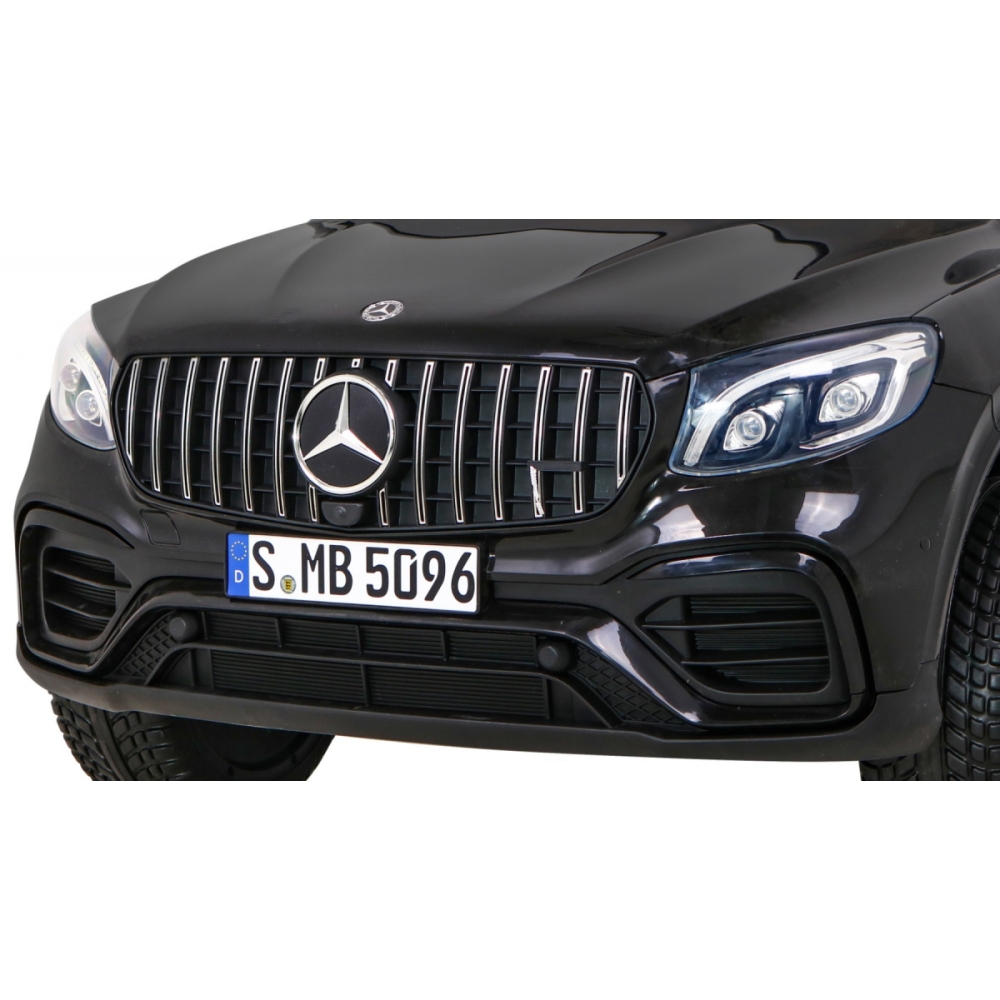 Elektromobilis Mercedes GLC 63S, 4x4, Black-Elektromobiliai vaikams, Visureigiai-e-vaikas