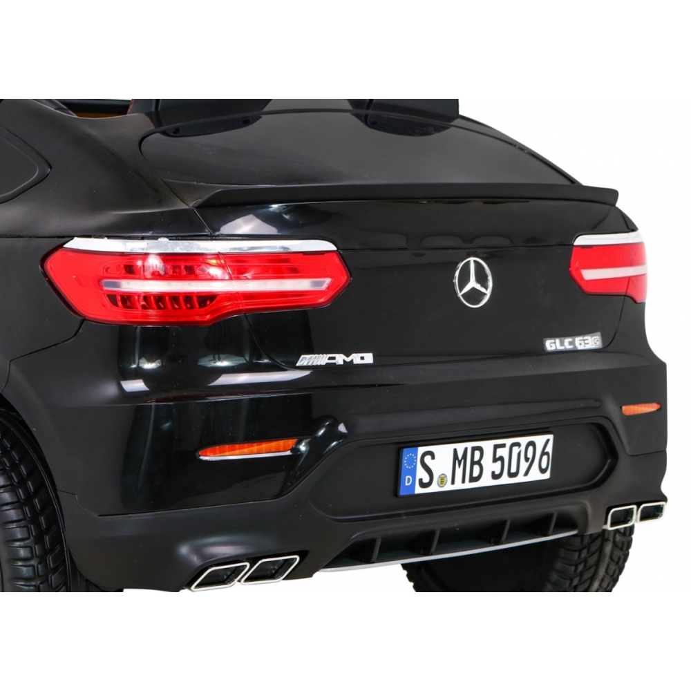 Elektromobilis Mercedes GLC 63S, 4x4, Black-Elektromobiliai vaikams, Visureigiai-e-vaikas