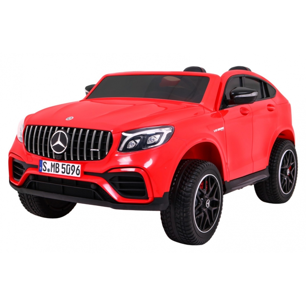 Elektromobilis Mercedes GLC 63S, 4x4, Red-Elektromobiliai vaikams, Visureigiai-e-vaikas