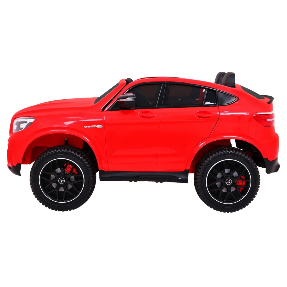 Elektromobilis Mercedes GLC 63S, 4x4, Red-Elektromobiliai vaikams, Visureigiai-e-vaikas