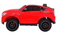 Elektromobilis Mercedes GLC 63S, 4x4, Red-Elektromobiliai vaikams, Visureigiai-e-vaikas