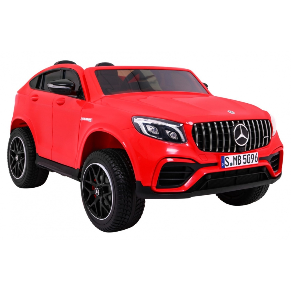 Elektromobilis Mercedes GLC 63S, 4x4, Red-Elektromobiliai vaikams, Visureigiai-e-vaikas