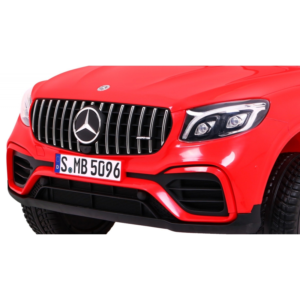 Elektromobilis Mercedes GLC 63S, 4x4, Red-Elektromobiliai vaikams, Visureigiai-e-vaikas