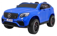 Elektromobilis Mercedes GLC 63S, 4x4, Blue-Elektromobiliai vaikams, Visureigiai-e-vaikas