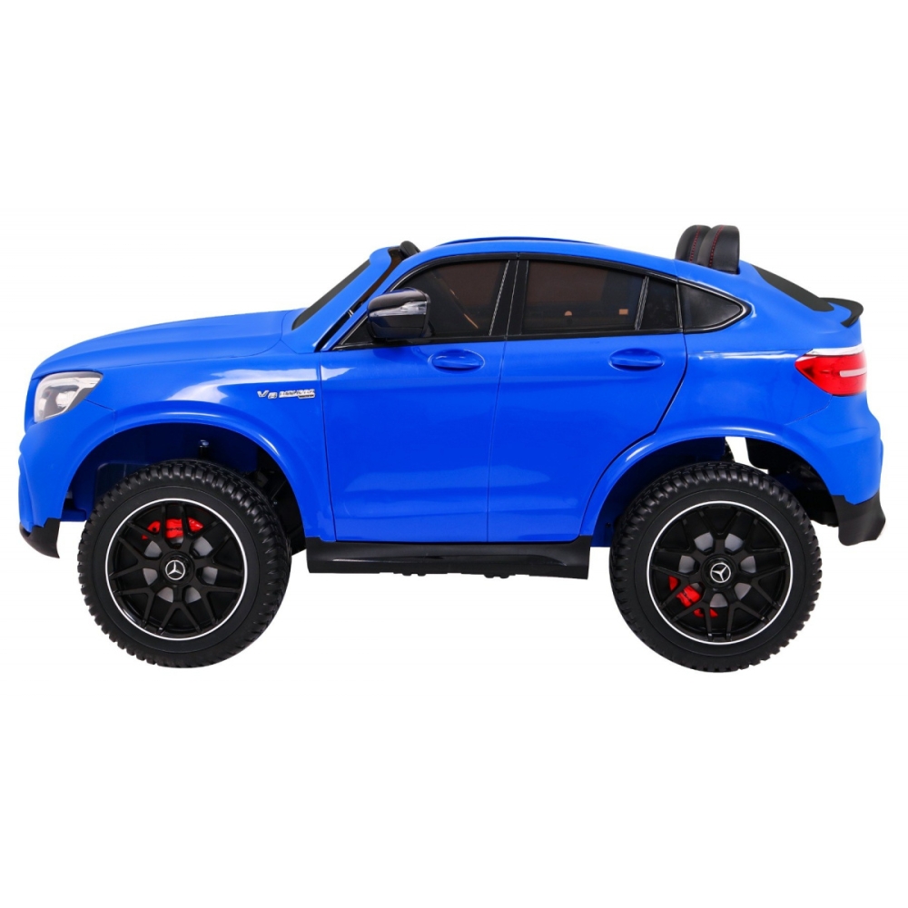 Elektromobilis Mercedes GLC 63S, 4x4, Blue-Elektromobiliai vaikams, Visureigiai-e-vaikas