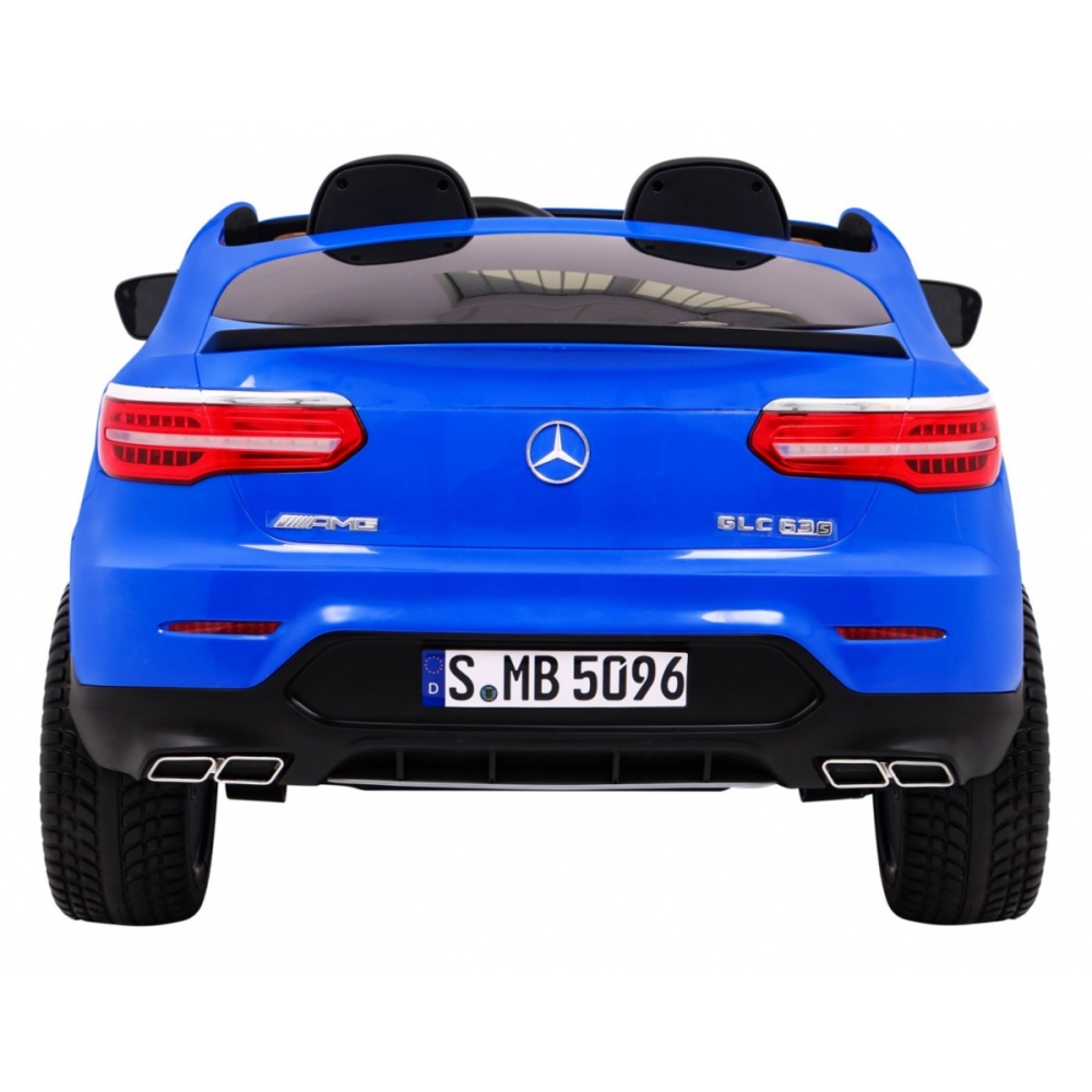 Elektromobilis Mercedes GLC 63S, 4x4, Blue-Elektromobiliai vaikams, Visureigiai-e-vaikas