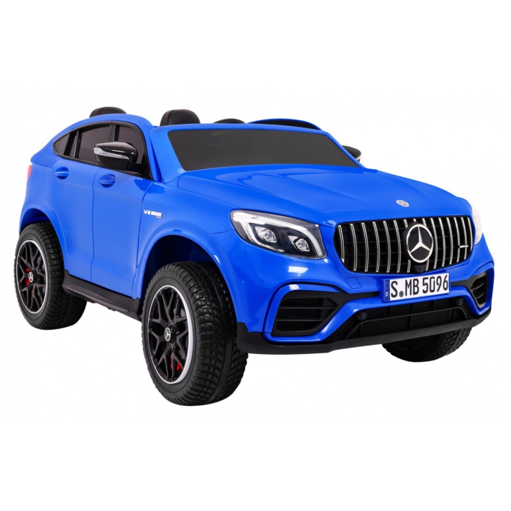 Elektromobilis Mercedes GLC 63S, 4x4, Blue-Elektromobiliai vaikams, Visureigiai-e-vaikas