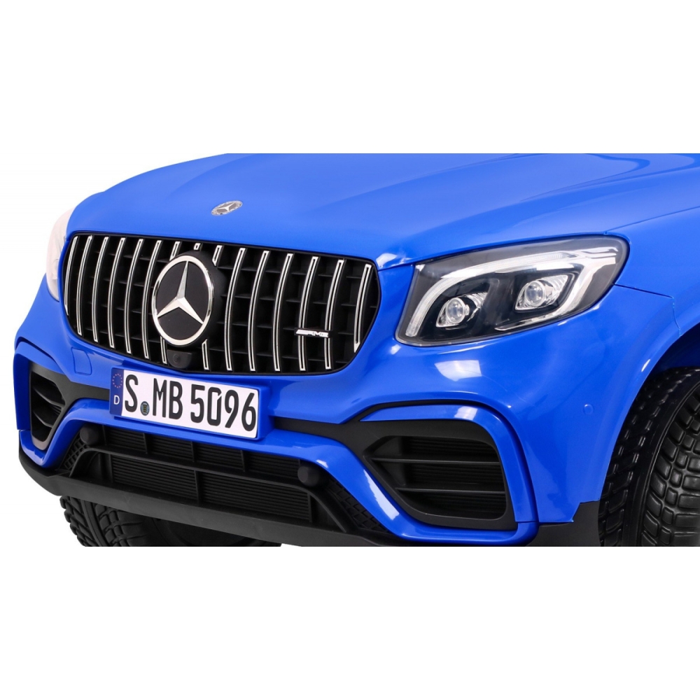 Elektromobilis Mercedes GLC 63S, 4x4, Blue-Elektromobiliai vaikams, Visureigiai-e-vaikas