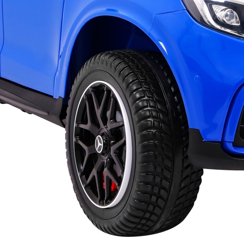 Elektromobilis Mercedes GLC 63S, 4x4, Blue-Elektromobiliai vaikams, Visureigiai-e-vaikas