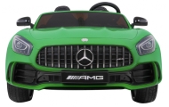 Elektromobilis Mercedes-Benz GT R, 4x4, lakuotas žalias-Elektromobiliai vaikams, Mašinos-e-vaikas