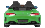 Elektromobilis Mercedes-Benz GT R, 4x4, lakuotas žalias-Elektromobiliai vaikams, Mašinos-e-vaikas