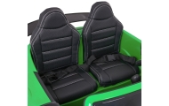 Mercedes-Benz GT R dla dzieci Lakier Zielony + Napęd 4x4 + Nawiew powietrza + Pilot + EVA + MP3 LED