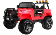 Elektromobilis Jeep Monster 4x4, Red-Elektromobiliai vaikams, Visureigiai-e-vaikas