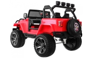 Elektromobilis Jeep Monster 4x4, Red-Elektromobiliai vaikams, Visureigiai-e-vaikas