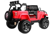 Elektromobilis Jeep Monster 4x4, Red-Elektromobiliai vaikams, Visureigiai-e-vaikas