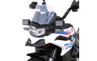 Elektrinis motociklas BMW F850 GS, White-Elektromobiliai vaikams, Motociklai-e-vaikas